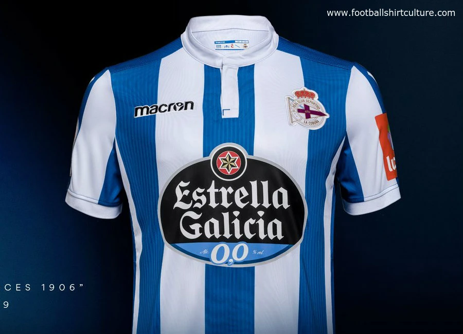 Deportivo de La Coruña 2018-19 Macron Home Kit