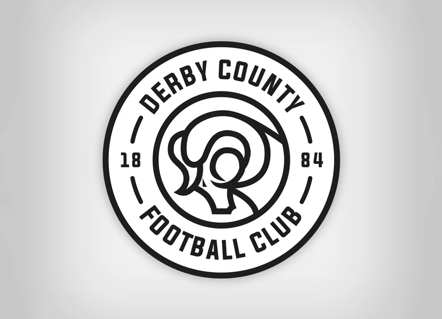 Derby County Crest Redesign by Aegon