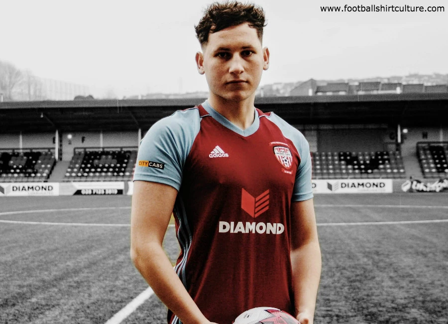 Derry City 2019 Adidas 90th Anniversary Third Kit