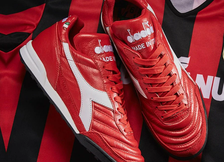Diadora Golden Boy TF George Weah - Ferrari Red / Italy White