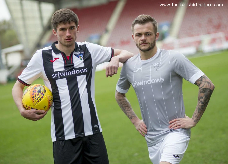 Dunfermline Athletic 2018-19 Home & Away Kits