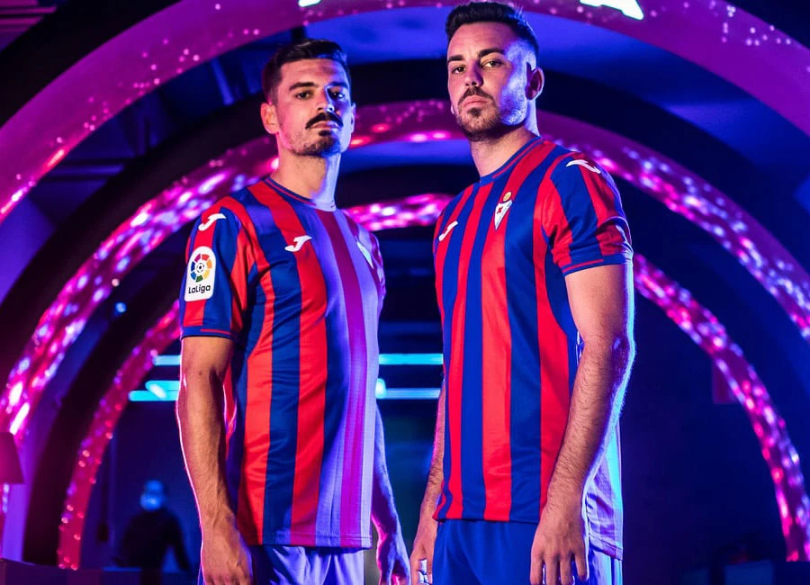 Eibar 2021-22 Joma Home Kit #Orsaixan #BetiArmaginak #SDEibar