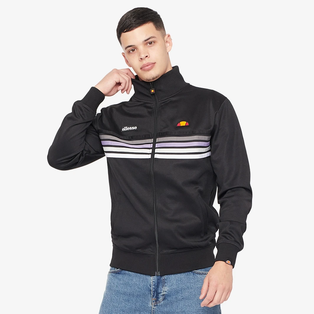 Ellesse Expanded Classics Vicenza Track Top - Black