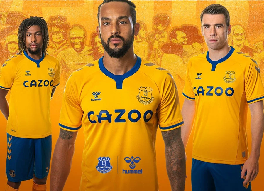 Everton 2020-21 Hummel Away Kit #Everton #Evertonfc #MoreThanEleven