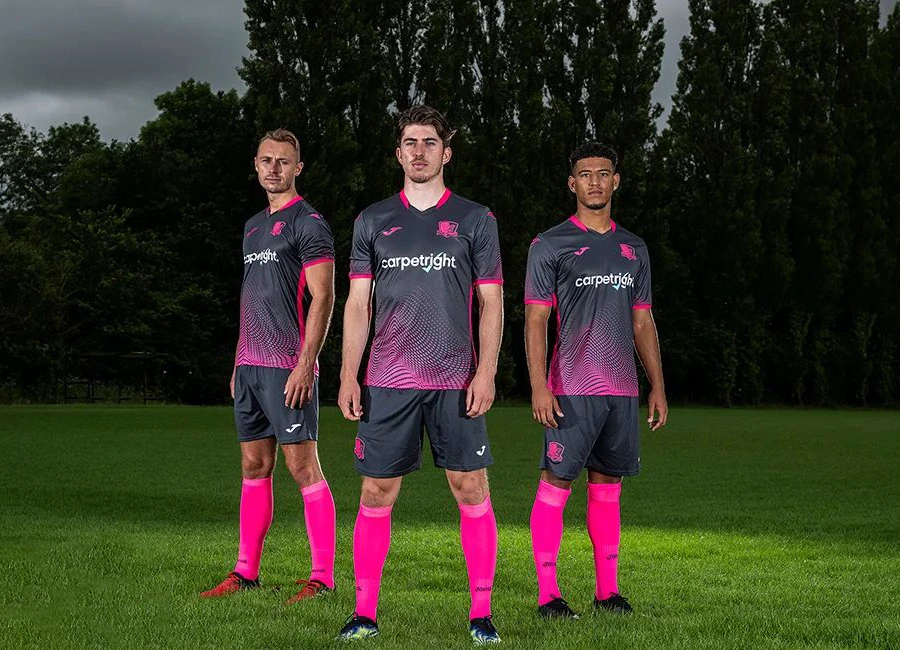 Exeter City 2021-22 Joma Away Kit #ExeterCity #ECFC #OneGrecianGoal #jomasport