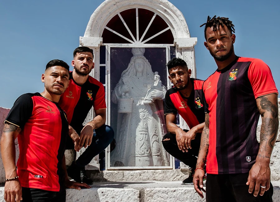 FBC Melgar 2021 Walon Home Shirt #LaRojinegraONada #FBCMelgar