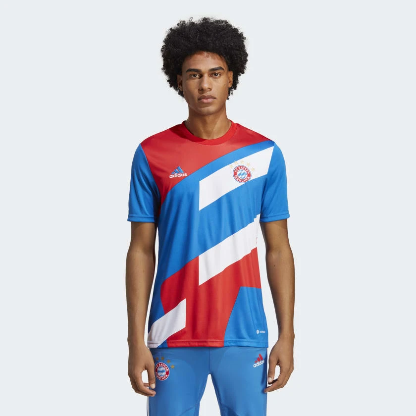 FC Bayern Pre-Match Jersey - Red / Bright Royal