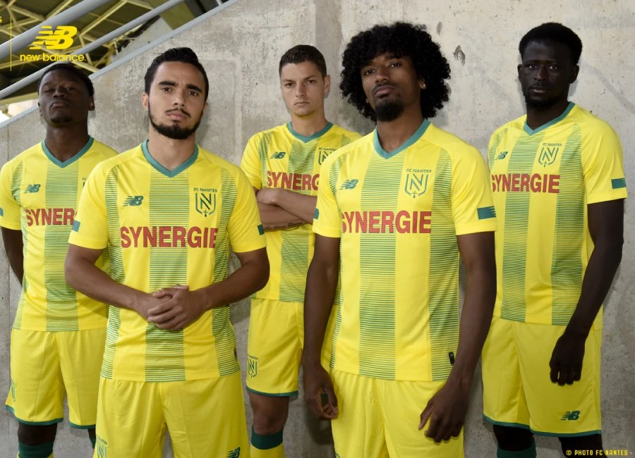 FC Nantes 2019-20 New Balance Home Kit #FCNantes #AllezFCNantes #nbfootball #footballshirt
