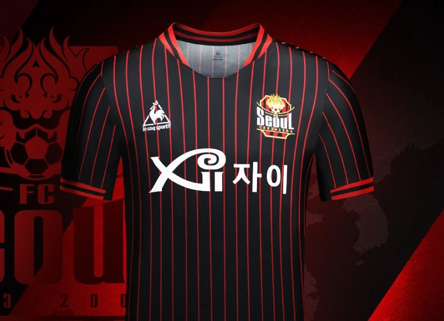 FC Seoul 2020 ACL Le Coq Sportif Home Kit #FCSeoul #FC서울 #footballshirt