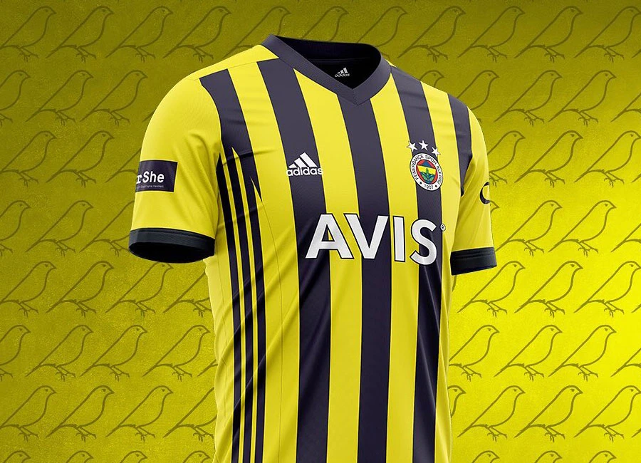 Fenerbahçe 2020-21 Adidas Home Kit #Fenerbahçe Fenerbahçesk #adidasfootball