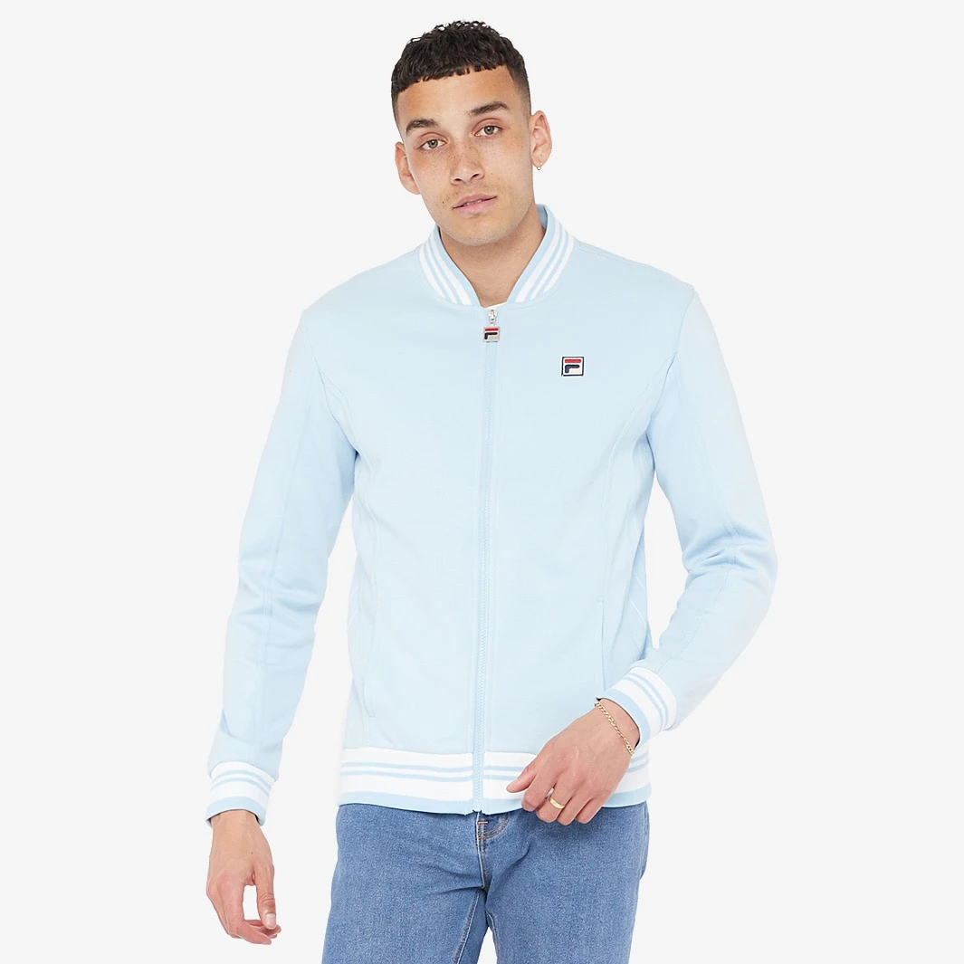 FILA Heritage Settanta 2 Track Top - Clear Blue / White