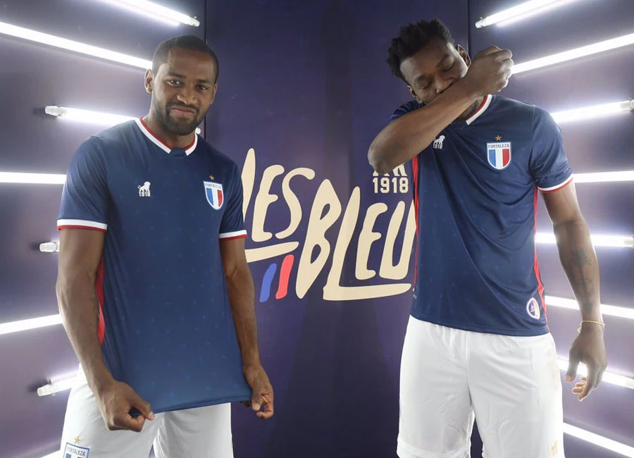 Fortaleza 2020-21 Leão 1918 Third Shirt #Fortalezaec #Fortaleza #LesBleus
