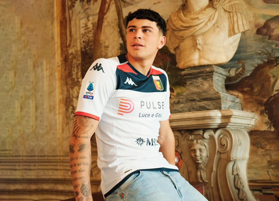 Genoa 2023-24 Kappa Away Kit
