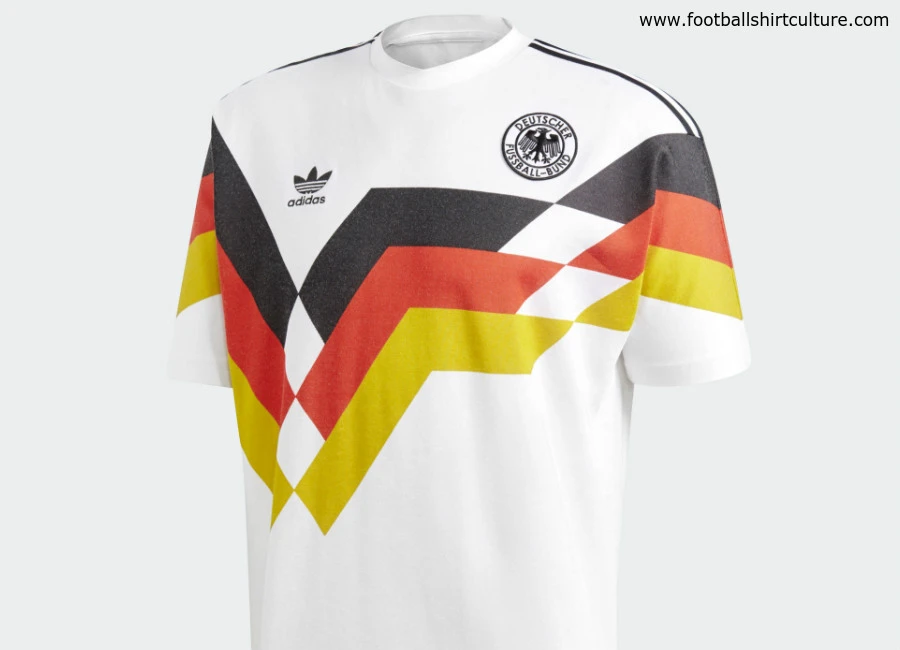 Germany 1990 Adidas Originals Home Replica Jersey