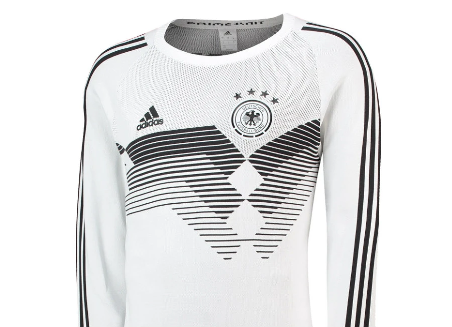 Adidas Germany 2018 Knitted Home Sweatshirt - White