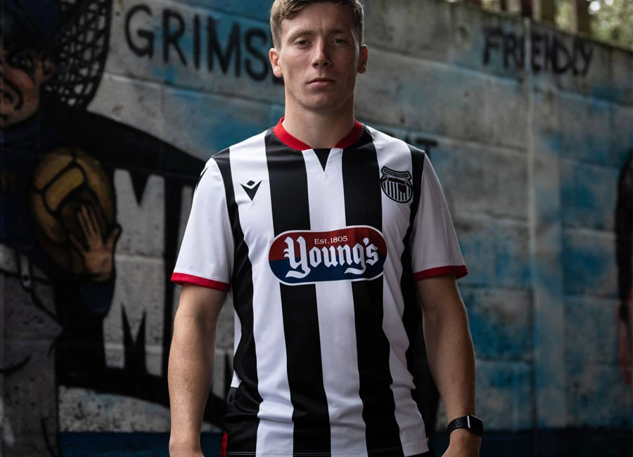 Grimsby Town 2021-22 Macron Home Kit #GTFC #GrimsbyTown #GrimsbyTownfc #WorkHardPlayHarder