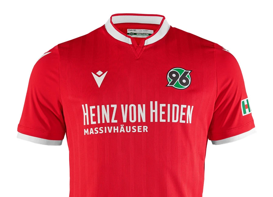 Hannover 96 2020-21 Macron Home Kit #Die96Trikots #Hannover96 H96 #macronsports
