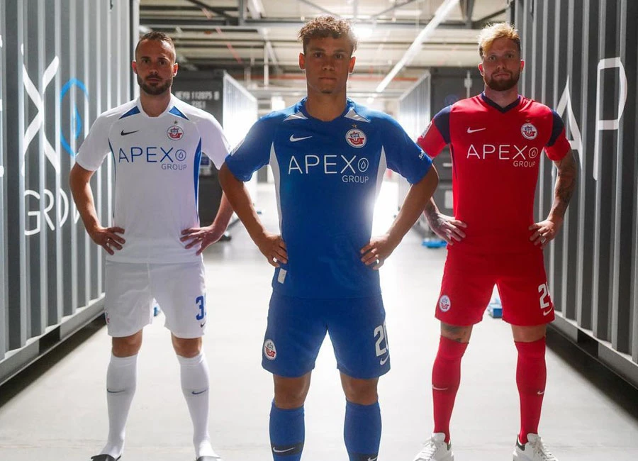 Hansa Rostock 2021-22 Nike Home, Away and Third Kits #hansa #rostock #hansarostock #nikefootball