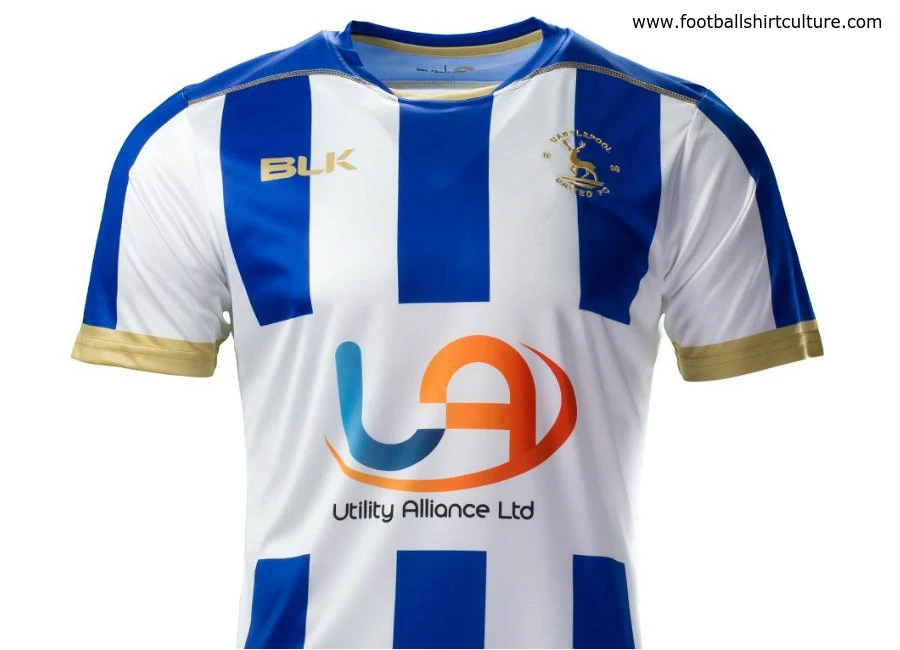 Hartlepool United 2018-19 BLK Home Kit