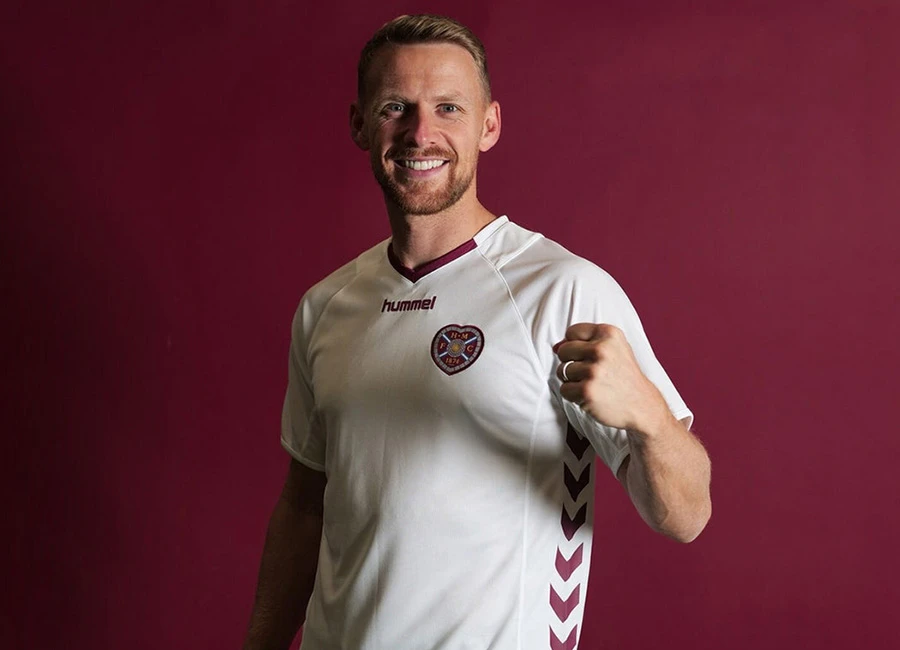 Heart of Midlothian 2005/06 Hummel Away Retro Shirt