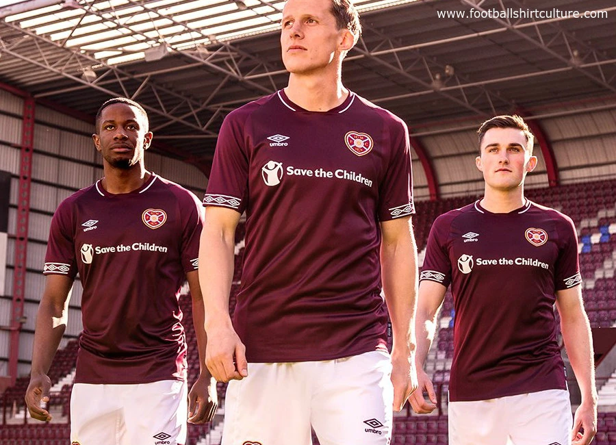 Hearts 2018-19 Umbro Home Kit