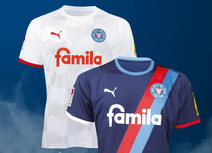 Holstein Kiel 2021-22 Puma Home and Away Shirt #KSV #KielAhoi #HolsteinKiel #pumafootball