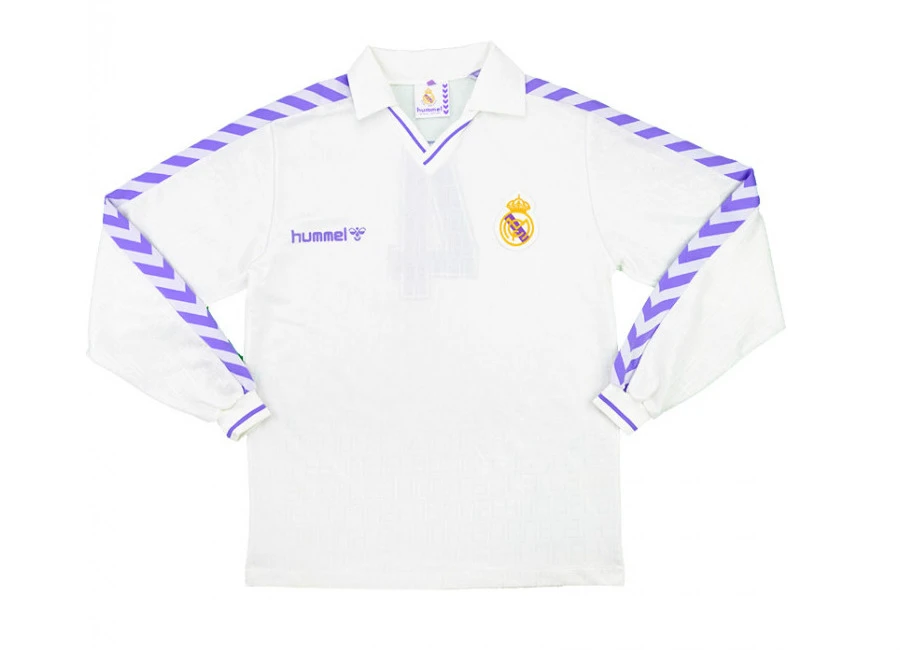 Hummel 1989-90 Real Madrid Match Issue Home Shirt #realmadrid #realmadridcf #rmcf #halamadrid #matchworn