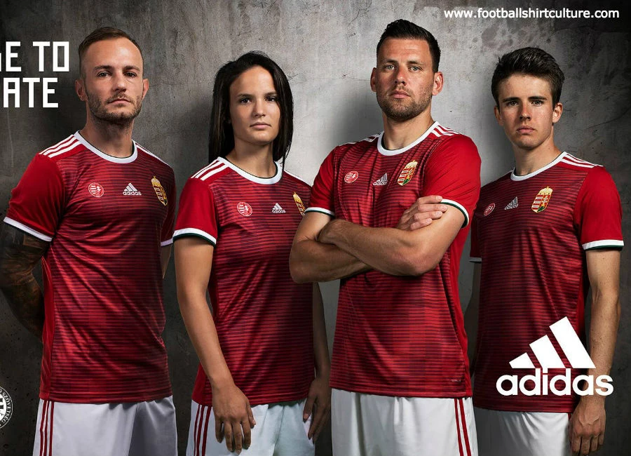 Hungary 2018-19 Adidas Home Kit
