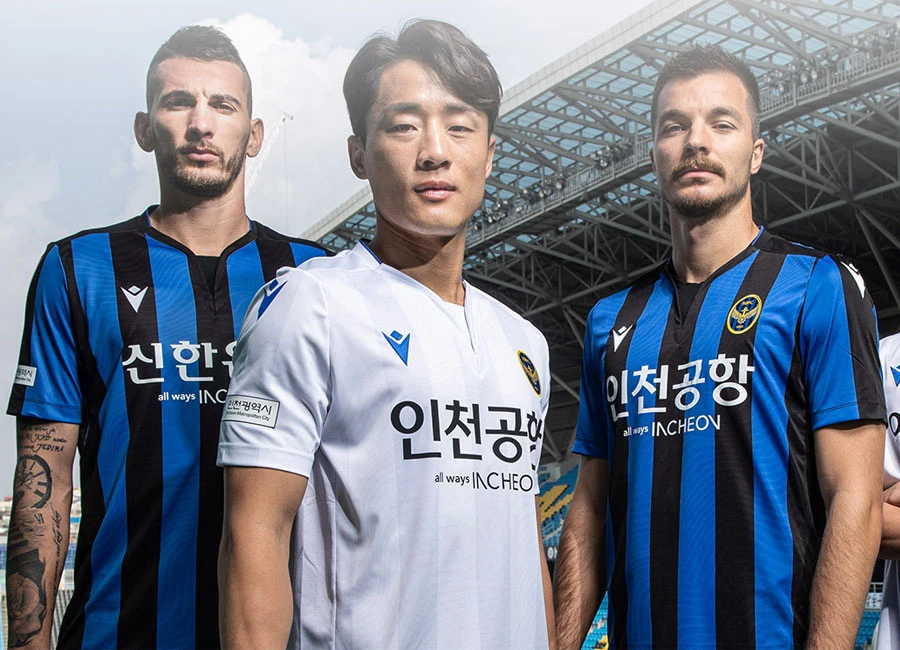 Incheon United 2020-21 Macron Home & Away Kits #IncheonUnited #IncheonUnitedFC
