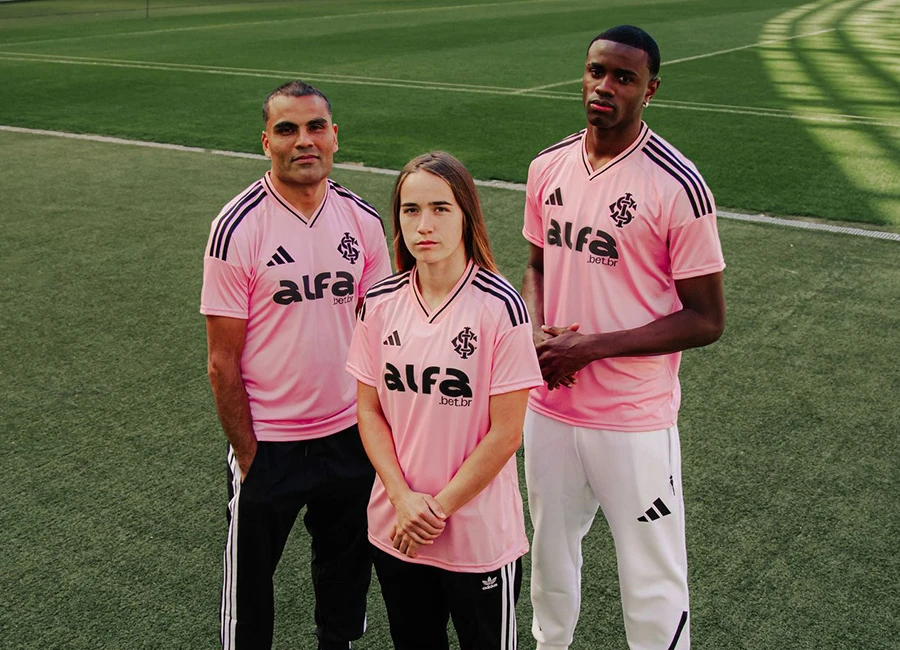 Internacional 2025 Adidas Pink October Shirt