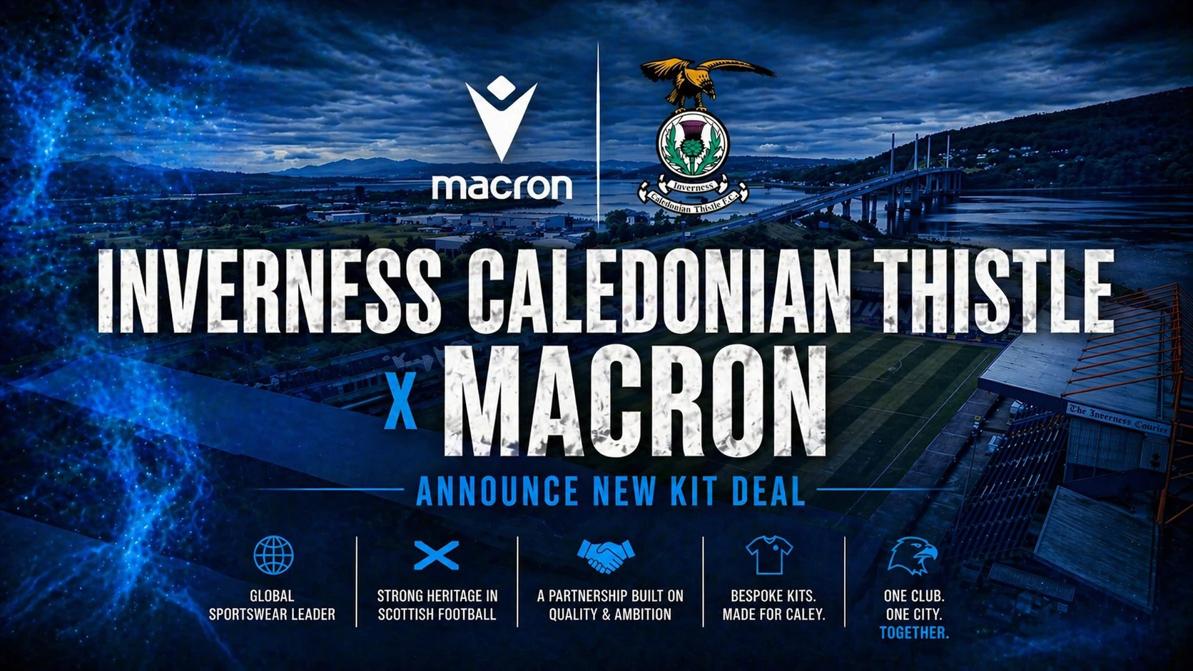 Inverness Caledonian Thistle Sign Macron as New Kit Supplier