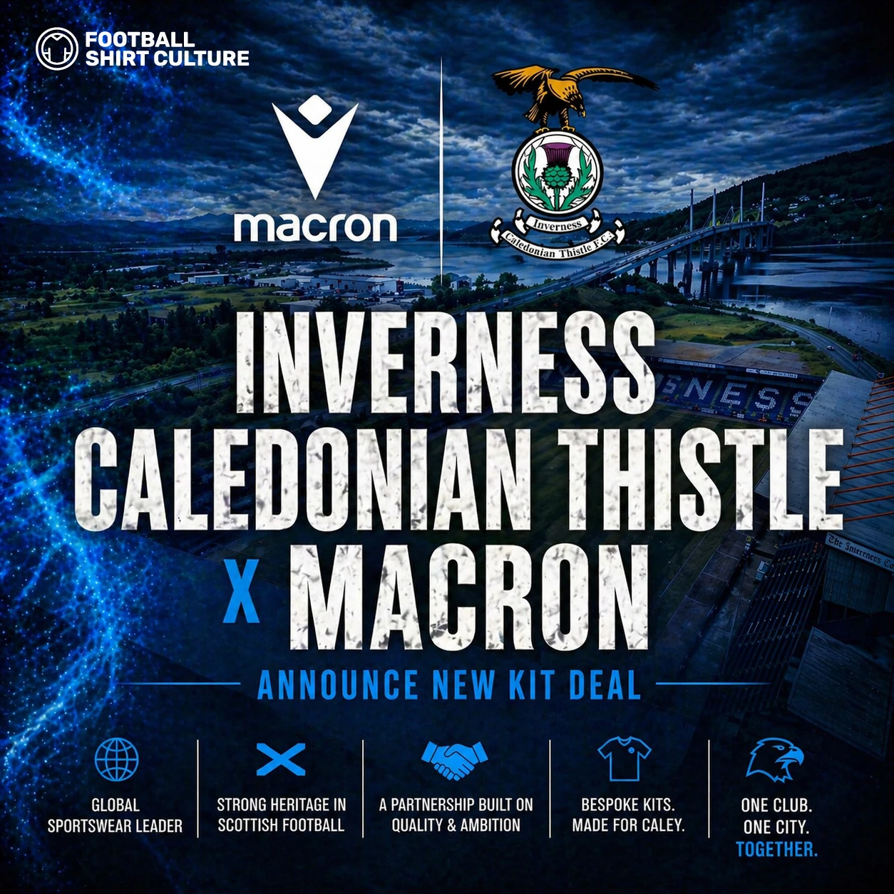 Inverness Caledonian Thistle Sign Macron as New Kit Supplier