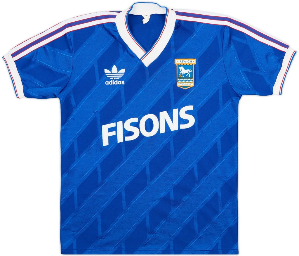 Ipswich 1986-89 Home Shirt · Ipswich Town’s 1980s Era Under The Adidas Trefoil
