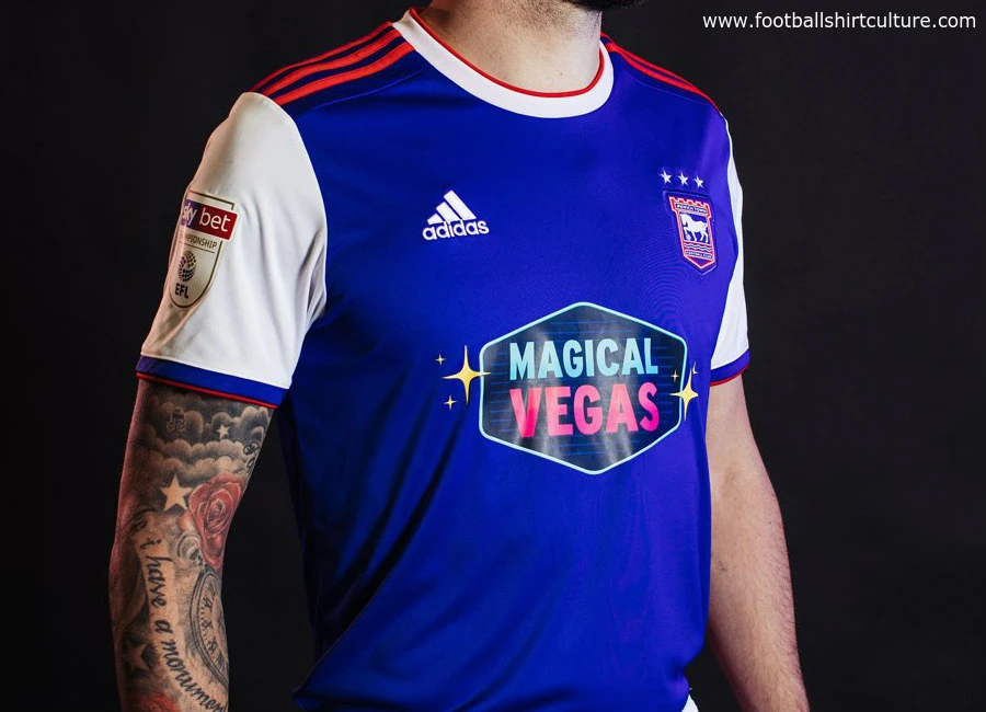 Ipswich Town 2018-19 Adidas Home Kit