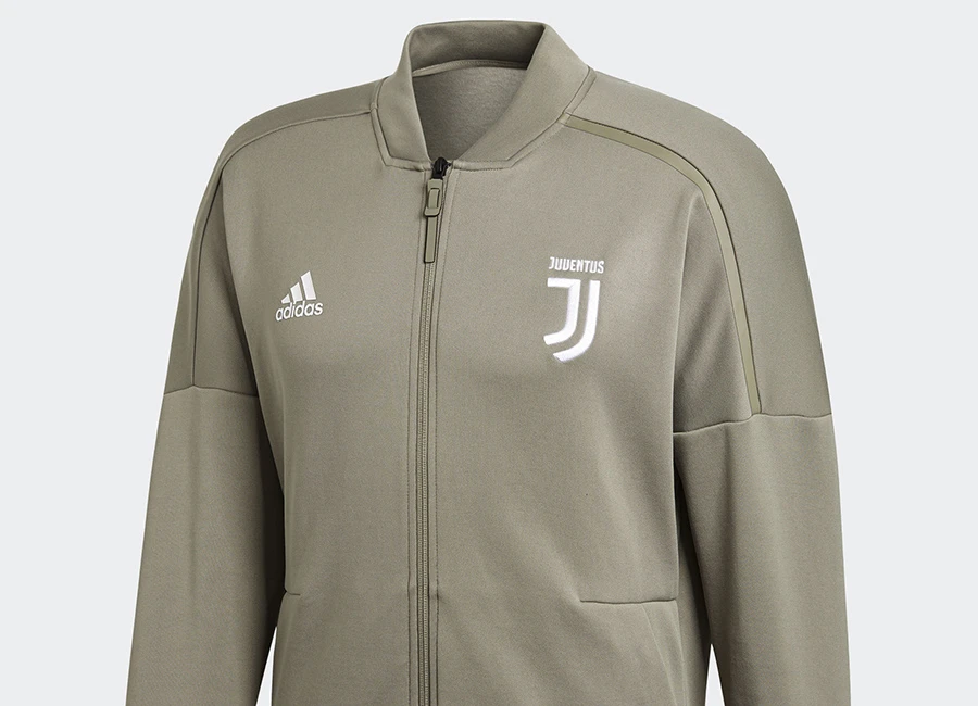 Juventus Adidas Z.N.E. Jacket - Grey / White