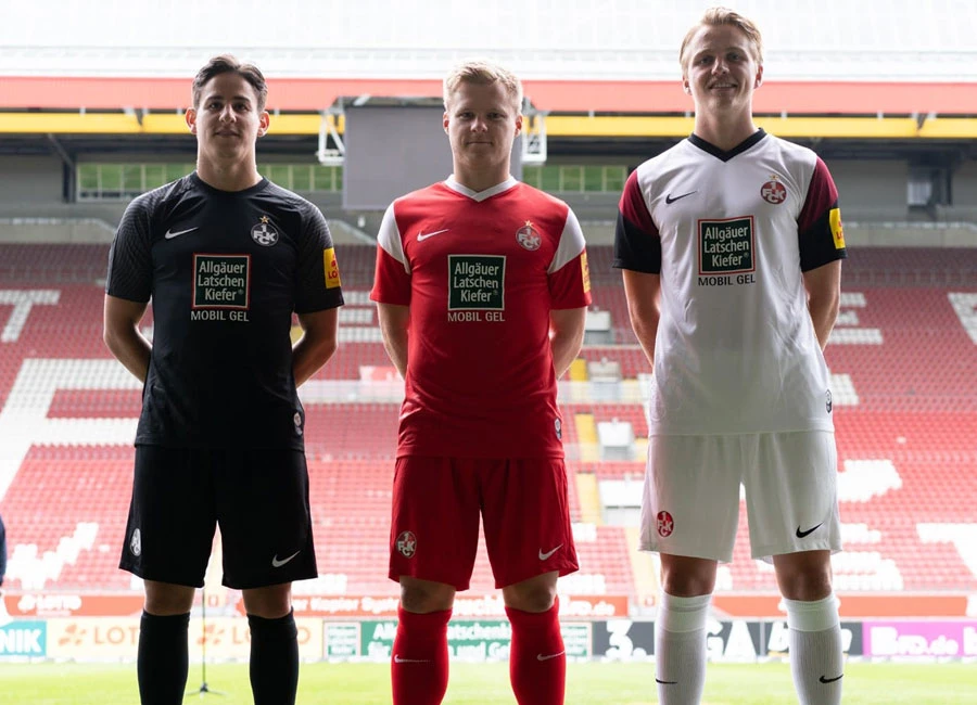 Kaiserslautern 2021-22 Nike Home, Away and Third Kits