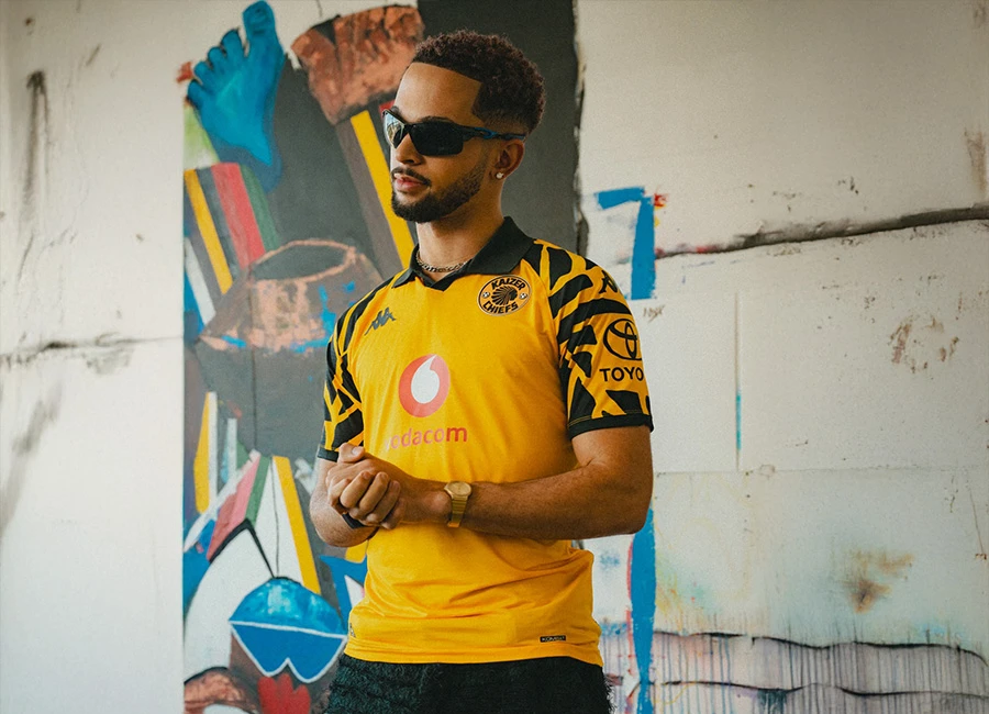 Kaizer Chiefs 25/26 Kappa Home Kit