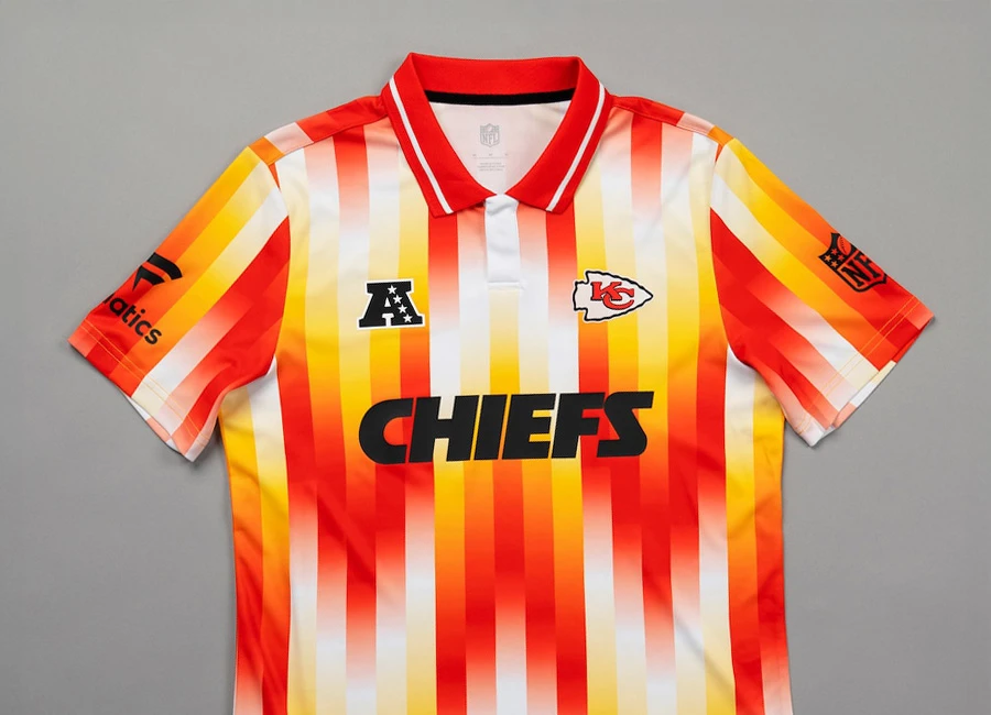 Kansas City Chiefs 2025 Fanatics NFL Football x Football Fan Top