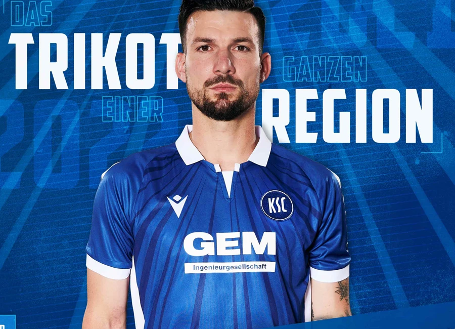 Karlsruher SC 2021-22 Macron Home Kit