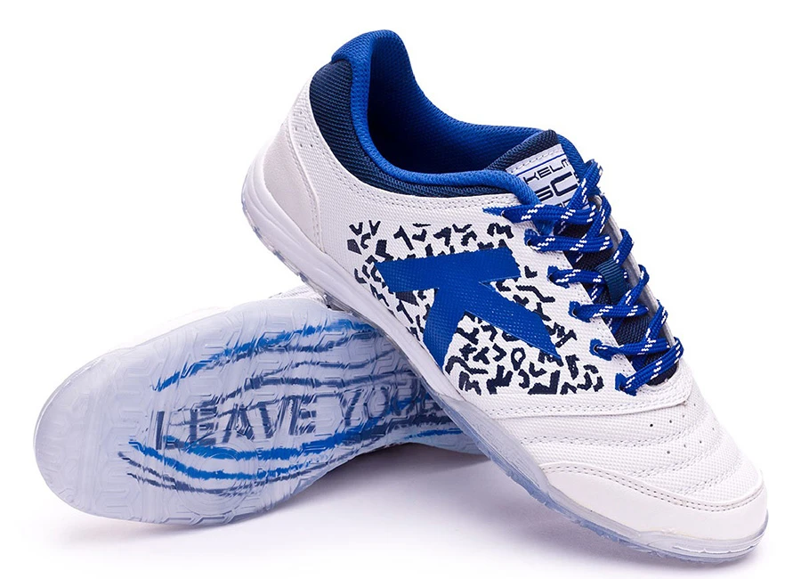 Kelme Subito 6.0 Shoes - White / indigo