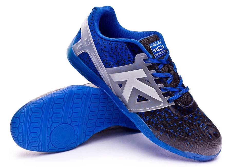 Kelme Subito Knit Shoes - Black / Blue