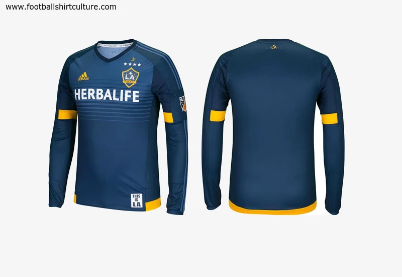 LA Galaxy 2015 Adidas Away Football Shirt