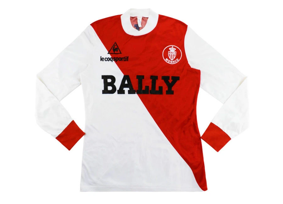 Le Coq Sportif 1982-83 Monaco Match Issue Home Shirt