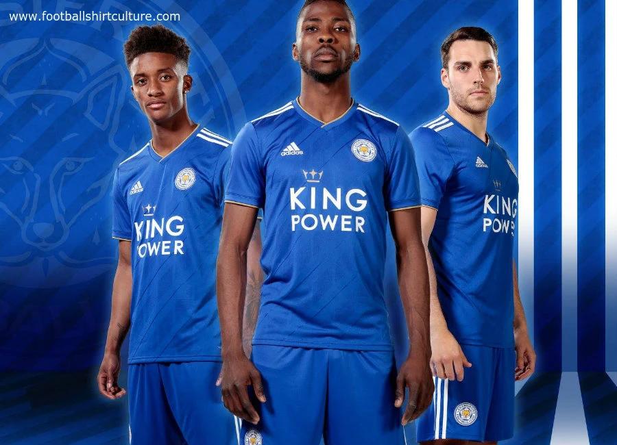Leicester City 2018-19 Adidas Home Kit