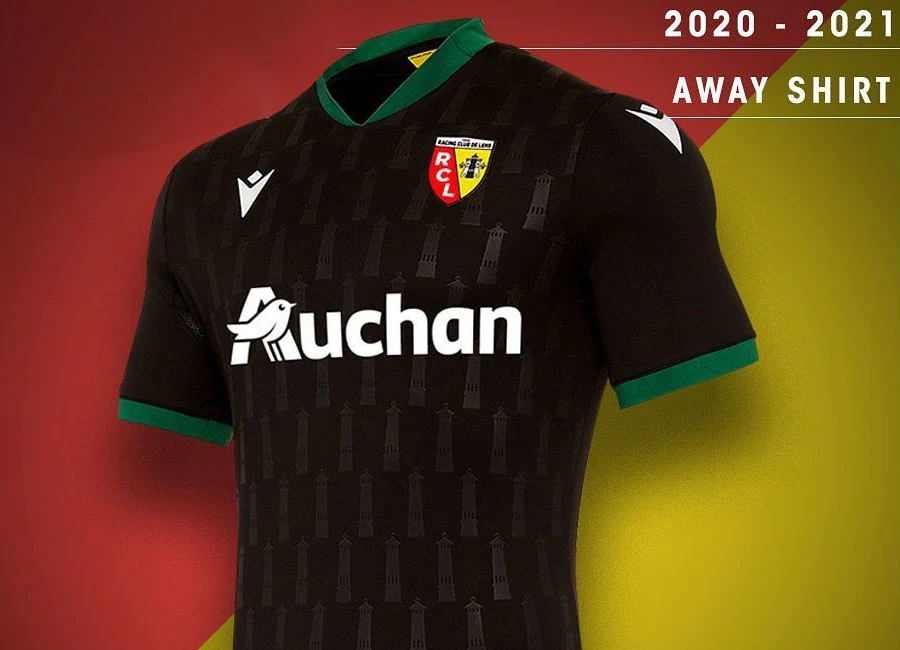Racing Club de Lens 2020-21 Macron Away Kit #GuidésParNotreFierté #rclens #MaillotExtérieur