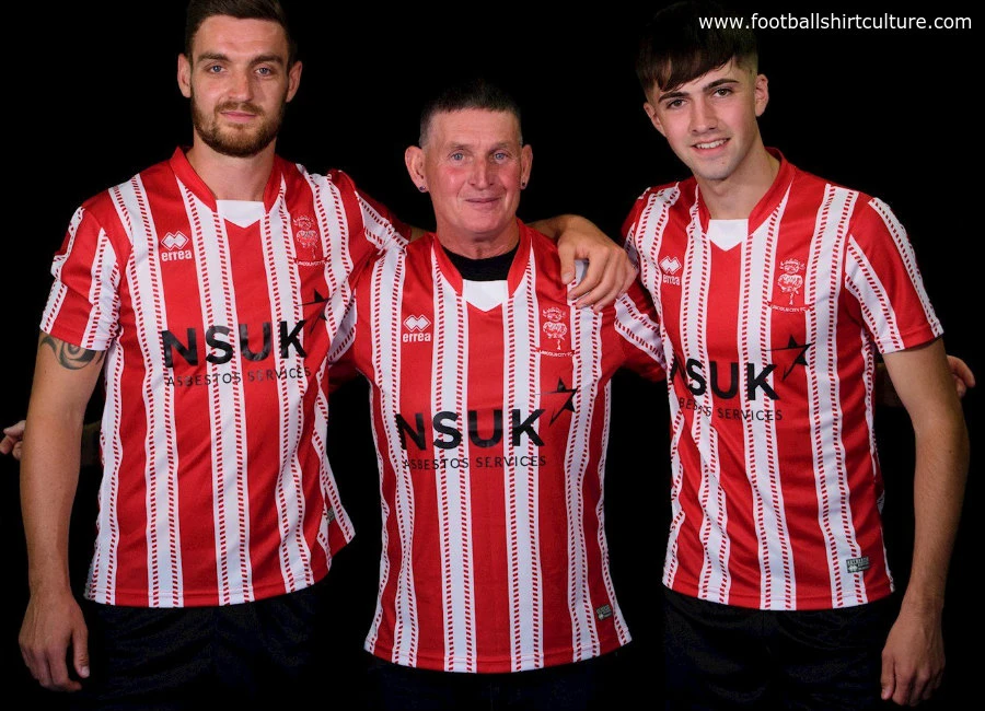 Lincoln City 2018-19 Errea Home Kit