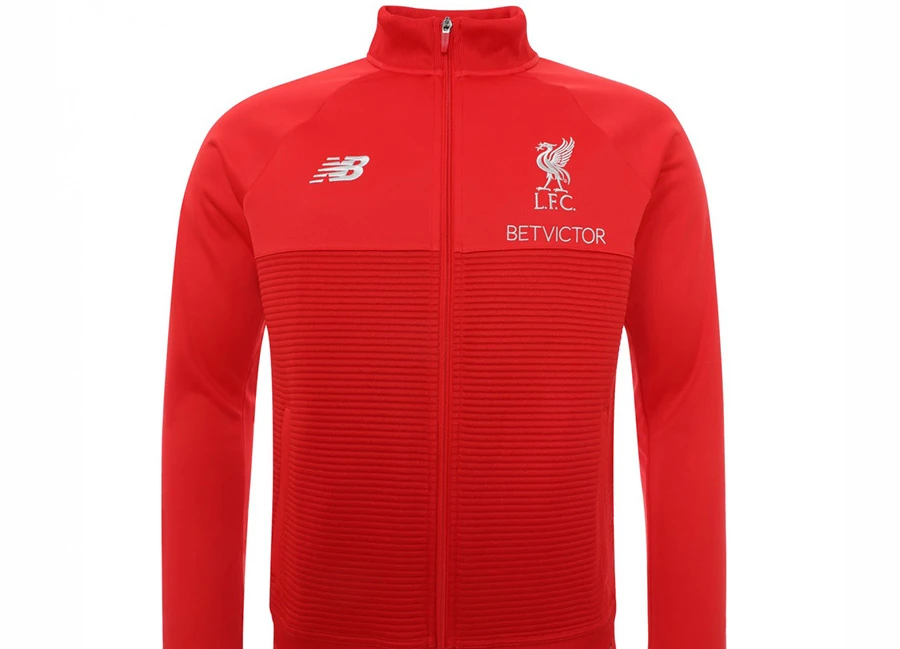 Liverpool 18/19 New Balance Training Walk Out Jacket - Red