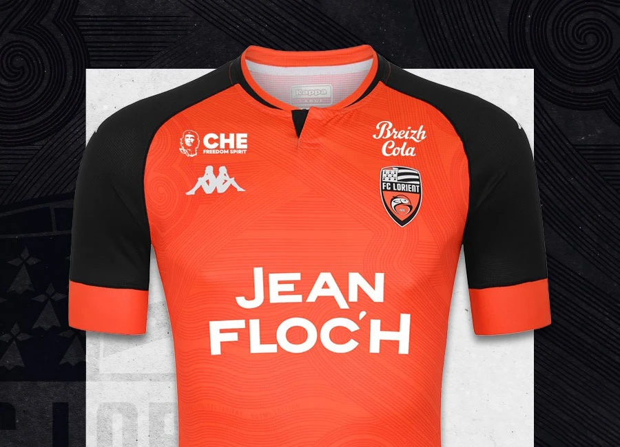 Lorient 2020-21 Kappa Home Kit FCLorient #AllezLesMerlus #Kappa4FCL #Lorient