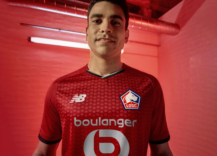 LOSC Lille 2021-22 New Balance Home Kit #losclille #nbfootball #losc2122