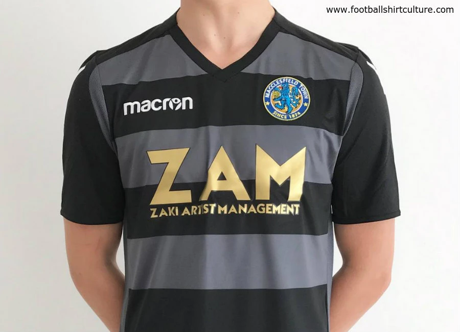 Macclesfield Town 2018-19 Macron Away Kit